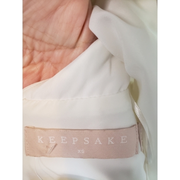 Keepsake The Label White Do It Right Mini Dress - Picture 9 of 13
